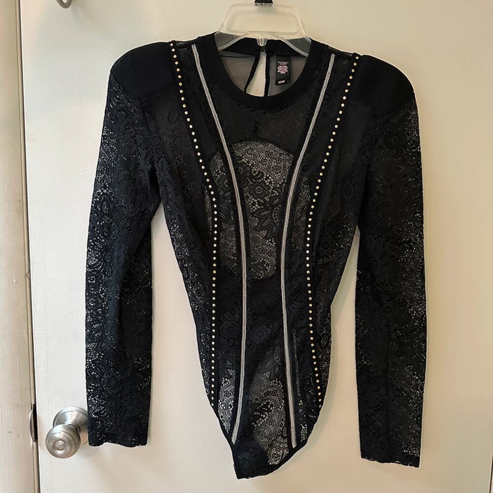 Victoria’s Secret long sleeve lace bodysuit